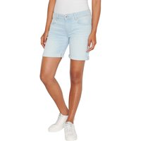 Pepe Jeans Damen Short SLIM SHORT MW - Slim Fit - Blau- Light Blue Denim EAN:8445866568745