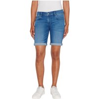 Pepe Jeans Damen Short SLIM SHORT MW - Slim Fit - Blau - Mid Blue Denim EAN:8445866568998