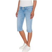 Pepe Jeans Damen Bermuda Short SLIM CROP LW - Slim Fit - Blau - Light Blue Denim EAN:8445866572193