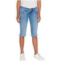 Pepe Jeans Damen Bermuda Short SLIM CROP LW - Slim Fit - Blau - Blue Denim EAN:8445866574692