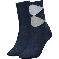 Tommy Hilfiger Damen Socken CHECK 2er Pack EAN:8713537993722