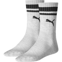 Puma Unisex Herren Damen Socken CREW HERITAGE STRIPE 2er Pack EAN:8718824213583