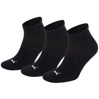 Puma Unisex Herren Damen Quarter Socken PLAIN - 3er Pack EAN:8718824394572