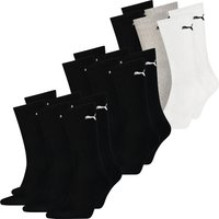 Puma Unisex Herren Damen Socken SPORT CREW LIGHTWEIGHT - 6er 9er 12er Multipack EAN: