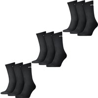 Puma Herren Damen Basic Unisex Crew Baumwolle Sport Socken - 6er 9er 12er Mulitipack EAN: