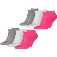 PUMA Unisex Herren Damen Sneaker Socken Baumwolle Sportsocken Füßlinge PLAIN - 6er 9er 12er Multipack EAN: