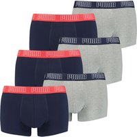 Puma Herren Boxershort Basic Trunk Shortboxer - 4er 6er 8er Multipack EAN: