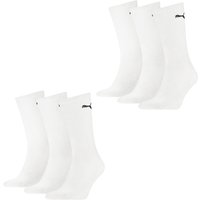 Puma Herren Damen Basic Unisex Crew Baumwolle Sport Socken - 6er 9er 12er Mulitipack EAN: