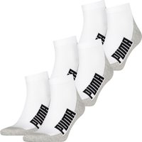 Puma Unisex Herren Damen Quarter Socken BWT CUSHIONED - 4er 6er 8er Multipack EAN: