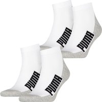 Puma Unisex Herren Damen Quarter Socken BWT CUSHIONED - 4er 6er 8er Multipack EAN: