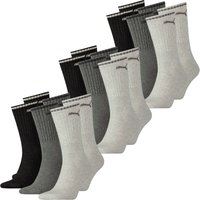 Puma Unisex Herren Damen Socken PUMA SPORT CREW STRIPE - 6er 9er 12er Multipack EAN: