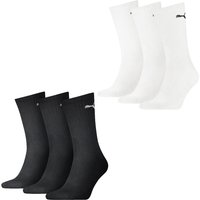 Puma Herren Damen Basic Unisex Crew Baumwolle Sport Socken - 6er 9er 12er Mulitipack EAN: