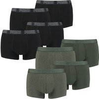 Puma Herren Boxershort Basic Trunk Shortboxer - 4er 6er 8er Multipack EAN: