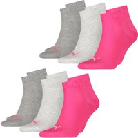 Puma Unisex Herren Damen Quarter Socken PLAIN - 6er 9er 12er Multipack EAN: