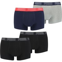 Puma Herren Boxershort Basic Trunk Shortboxer - 4er 6er 8er Multipack EAN: