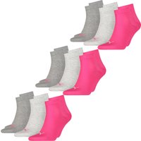 Puma Unisex Herren Damen Quarter Socken PLAIN - 6er 9er 12er Multipack EAN: