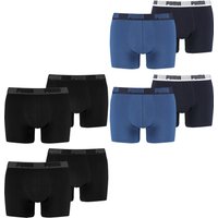 Puma Herren Boxershort Basic Boxer Unterwäsche Baumwolle - 4er 6er 8er Multipack EAN: