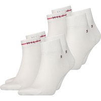 Tommy Hilfiger Herren Quarter Socken SUSTAINABLE STRIPE 4er