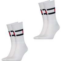 Tommy Hilfiger Herren Damen Socken TH FLAG Unisex Tennissocken - 2er 3er 4er Multipack EAN: