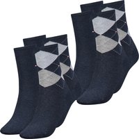 Tommy Hilfiger Damen Socken CHECK - 4er 6er 8er Multipack EAN: