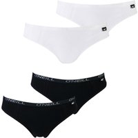 O'Neill Damen Bikini Slips Plain - 4er 6er 8er Multipack EAN: