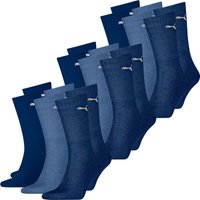 Puma Unisex Herren Damen Socken SPORT CREW LIGHTWEIGHT - 6er 9er 12er Multipack EAN: