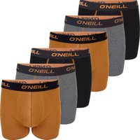 O'Neill Herren Boxershort Plain M L XL XXL 95% Baumwolle - 6er 9er 12er Multipack EAN:8712844735254