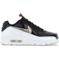 Nike Air Max 90 Leather SE GS - Schuhe Leder Schwarz-Weiß DJ0414-001 EAN:0195866723504