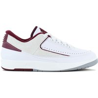 Air Jordan 2 Retro Low - Herren Sneakers Schuhe Weiß-Rot DV9956-103 EAN:0196152229786