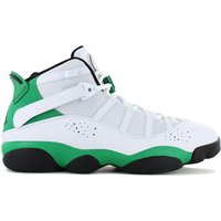 Air Jordan 6 Rings - Lucky Green - Herren Sneakers Basketballschuhe Weiß 322992-131 EAN:0196604476645