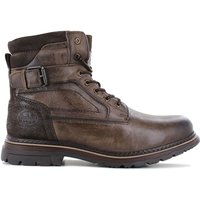 DOCKERS by Gerli Boots - Herren Winter Stiefel Boots Gefüttert Leder Braun 51GL102-140300 EAN:4066623032626