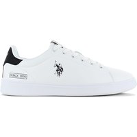 U.S. POLO ASSN. BYRON - Herren Sneakers Schuhe Weiß 001-WHI-BLK04 EAN:8055197441626