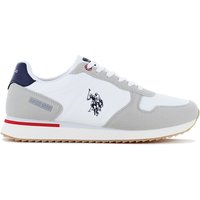 U.S. POLO ASSN. ALTENA - Herren Sneakers Schuhe Weiß 001A-WHI-BLU04 EAN:8055197519806