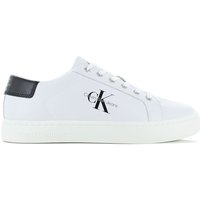 Calvin Klein Classic Cup Low Laceup - Herren Sneakers Schuhe Weiß YM0YM00491-YAF EAN:8719856514457