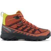 Merrell Speed Eco Mid WP Waterproof - Herren Wanderschuhe Trekking Stiefel Orange J037545 EAN:0195019756700