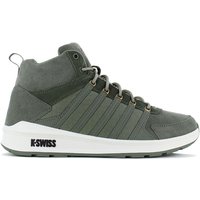 K-Swiss Vista Trainer Mid Winter - Herren Sneakers Schuhe Leder Grün 07145-379-M EAN:0196483283174