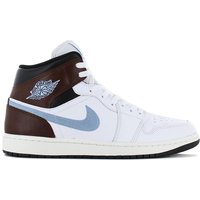 Air Jordan 1 Mid SE - Herren Sneakers Basketball Schuhe Leder Weiß FQ7831-142 EAN:0196975608201