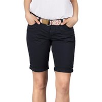 DENIMFY Bermuda Shorts Damen mit Gürtel Regular Fit DFPia EAN:4063813673584