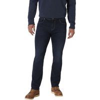 Paddock`s Herren Jeans BEN - Regular Fit Tapered Leg- Blau - Blue Black Used Moustache EAN:4064752334413