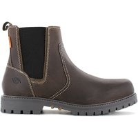 DOCKERS by Gerli Chelsea Boots - Herren Stiefeletten Stiefel Leder Schoko-Braun 53AX004-400360 EAN:4066623104927