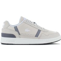 LACOSTE T-CLIP - Herren Sneakers Schuhe Leder Beige 747SMA00672B7 EAN:5059862312894