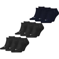 PUMA Unisex Herren Damen Sneaker Socken Baumwolle Sportsocken Füßlinge PLAIN - 6er 9er 12er Multipack EAN: