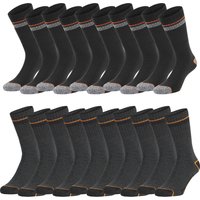 Black+Decker Crew Work Socks Unisex Herren Damen Arbeitssocken 10er Pack EAN:3614001195756