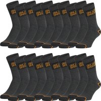 Black+Decker Crew Work Socks Unisex Herren Damen Arbeitssocken 10er Pack EAN:3614001196197