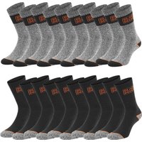 Black+Decker Crew Work Socks Unisex Herren Damen Arbeitssocken 10er Pack EAN:3614001196234