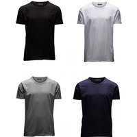 Jack & Jones Herren T-Shirt O-Neck & V-Neck Slim Fit 4er Pack EAN:4055675156923