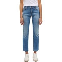 Mustang Damen Jeans CROSBY Relaxed Straight Fit - Blau - Light Blue Denim EAN:4058823261050