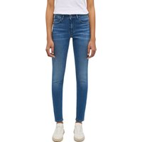 Mustang Damen Jeans SHELBY Skinny Fit - Blau - Medium Blue Denim EAN:4058823268936