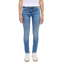 Mustang Damen Jeans QUINCY Skinny Fit - Blau - Light Blue Denim EAN:4058823269452