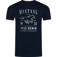 Mustang Herren T-Shirt Mehrfarbig Rundhals Regular Fit S bis 6XL EAN:4058823348652